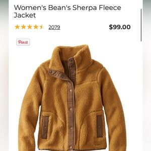 L.L. Bean Sherpa jacket